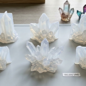 Bộ khuôn silicon 3D – Hình khối thạch anh tự nhiên